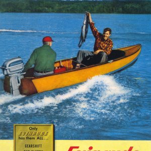 1950 Evinrude Brochure Cover Page