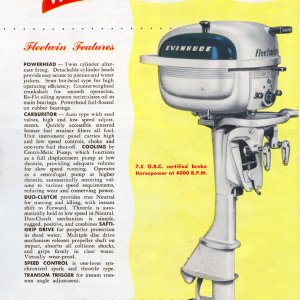 1950 Evinrude Brochure Page 6