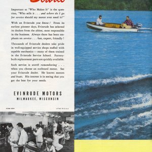 1950 Evinrude Brochure Page 16