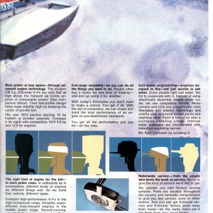 1974 Evinrude Brochure Page 3