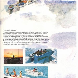 1974 Evinrude Brochure Page 9