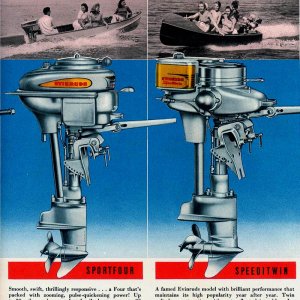 1942 Evinrude Brochure Page 7 Part E