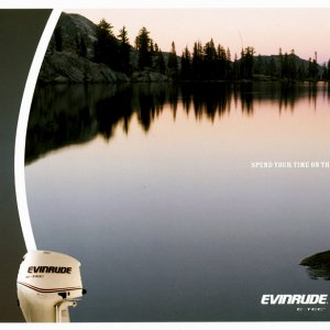 2007 Evinrude E-TEC Brochure Page 1
