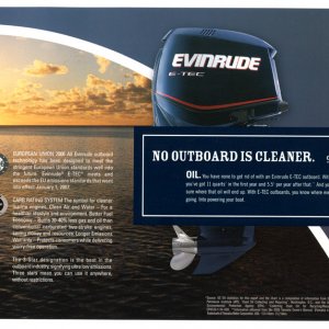 2007 Evinrude E-TEC Brochure Page 15