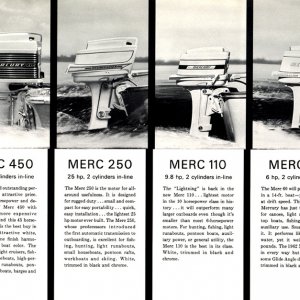 1962 Mercury Outboard Brochure Page 5