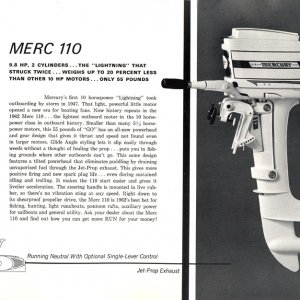 1962 Mercury Outboard Brochure Page 16