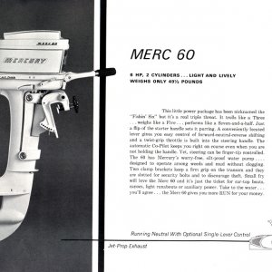 1962 Mercury Outboard Brochure Page 17