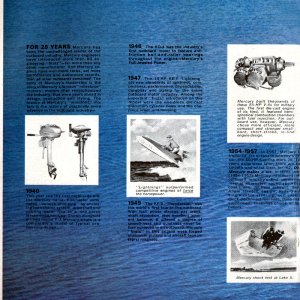 1967 Mercury Outboard Brochure Page 2