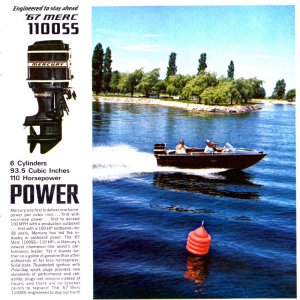 1967 Mercury Outboard Brochure Page 4