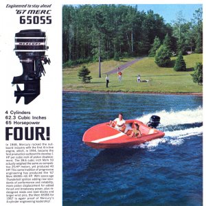 1967 Mercury Outboard Brochure Page 6