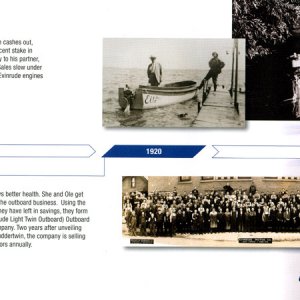 100th Anniversary Evinrude Brochure Page 4