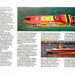 1991 Baja Brochure Page 3