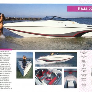 1991 Baja Brochure Page 22