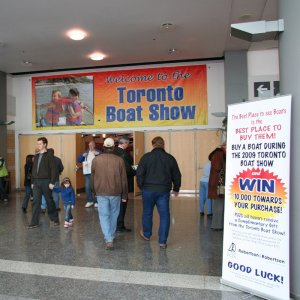 Toronto Boat Show-Entrance