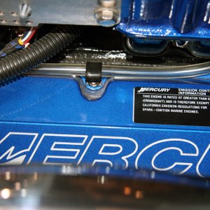 Mercury Marine Mercruiser Display at 2009 TIBS