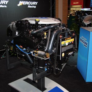 Mercury Marine Mercruiser Display at 2009 TIBS