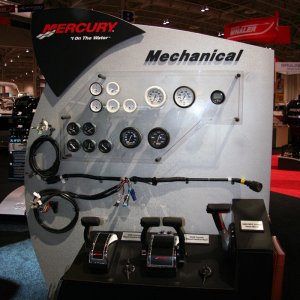 Mercury Marine Mercruiser Display at 2009 TIBS