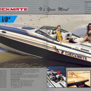 1987 Checkmate Brochure Page 26 & 27