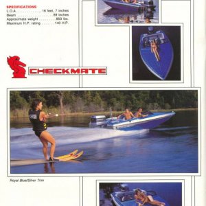 1986 Checkmate Brochure Page 4