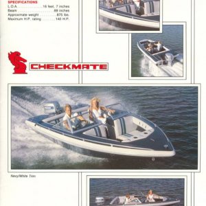 1986 Checkmate Brochure Page 5