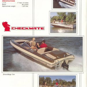 1986 Checkmate Brochure Page 10