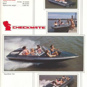 1986 Checkmate Brochure Page 11