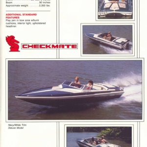 1986 Checkmate Brochure Page 13