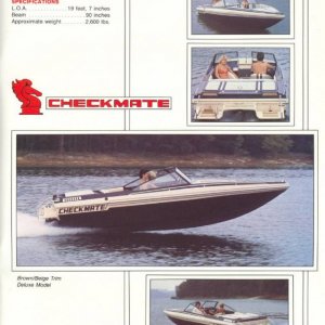 1986 Checkmate Brochure Page 15