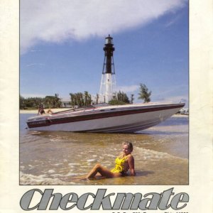 1988 Checkmate Brochure Page Front Cover