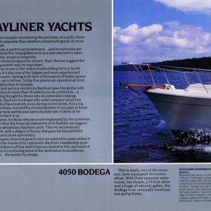 1982 Bayliner Brochure Page 4