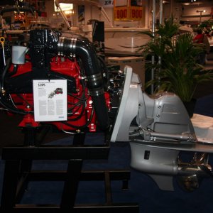 Volvo Penta Display at 2009 TIBS