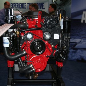 Volvo Penta Display at 2009 TIBS