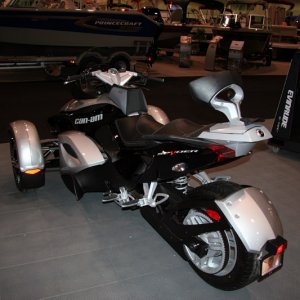 BRP Can-Am Spyder at 2009 TIBS