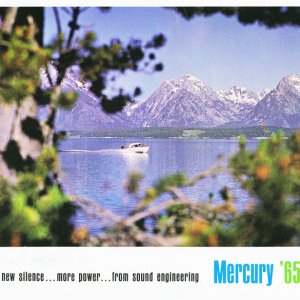 1965 Mercury Brochure Page Cover