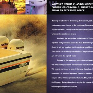 2002 Evinrude Brochure Page 9