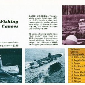 1967 Larson Brochure Page 20