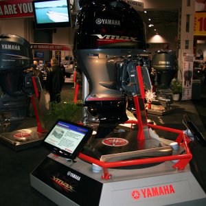 Yamaha Display at 2010 TIBS