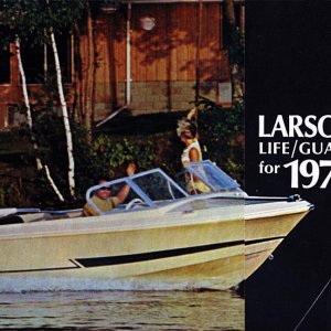 1970 Larson Brochure Page Front Cover