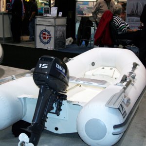 Zodiac with Yamaha Outboard at 2010 TIBS