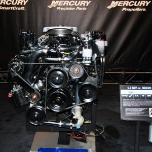 Mercruiser display at 2010 TIBS