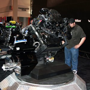 Mercruiser Display at 2010 TIBS