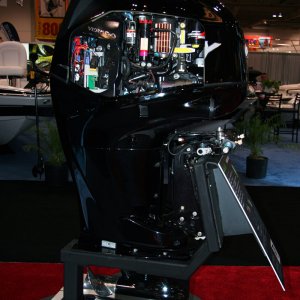 Mercury Verado display at 2010 TIBS