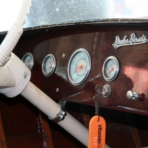 Antique Duke Boat at 2011 TIBS