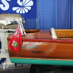 Antique Duke Boat at 2011 TIBS