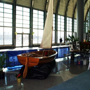Antique Sail Boat at 2011 TIBS