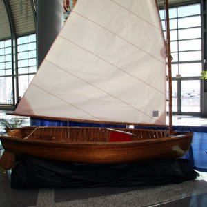 Antique Sail Boat at 2011 TIBS