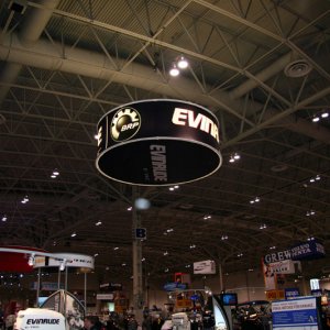 BRP/Evinrude Display at 2011 TIBS