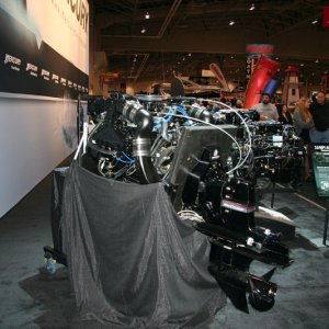 Mercury Marine Display at 2011 TIBS