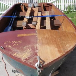 12' Clyde row boat