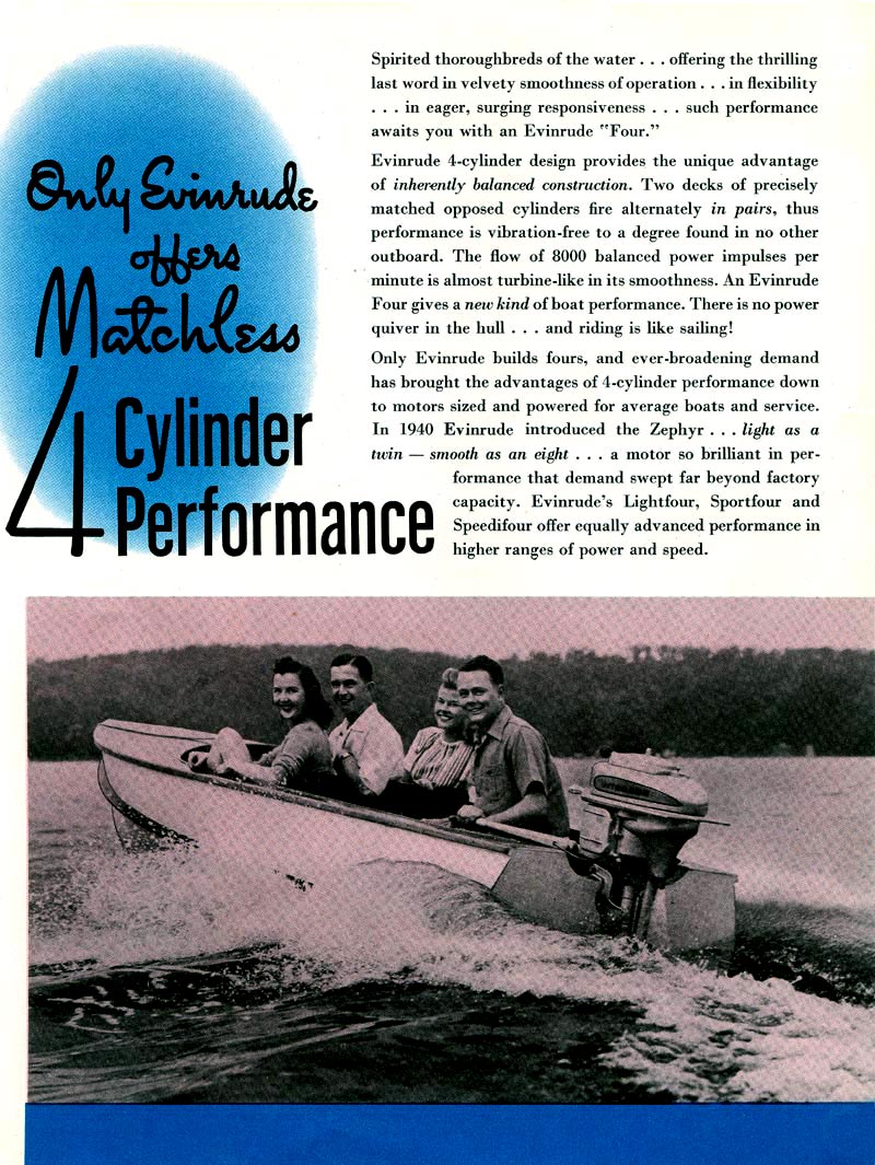 1942 Evinrude Brochure Page 11